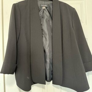 Black Longline Women's Blazer